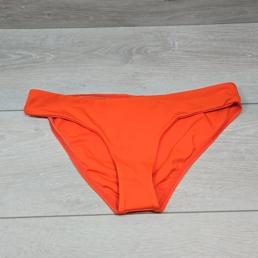 NWOT L Space Anthropologie Women Full Cut Swim Bikini Bottom sz S